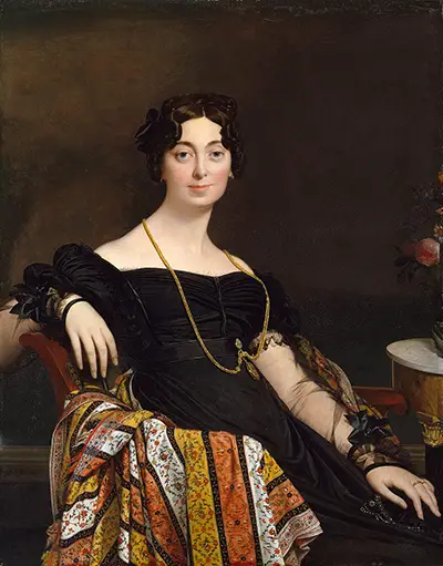 Portrait of Madame Leblanc Jean-Auguste-Dominique Ingres